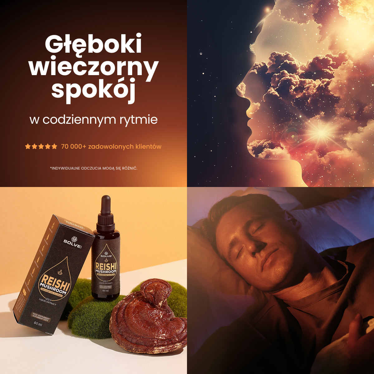Reishi (Lakownica żółtawa) – Ekstrakt DER 20:1 | Krople (60 ml) – zdjęcie 5
