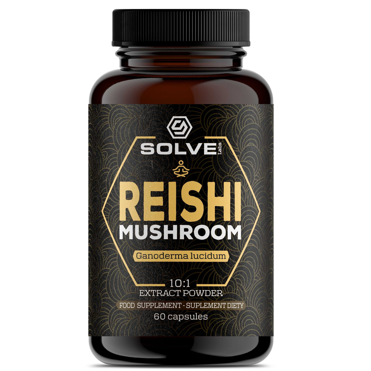 Reishi (Lakownica żółtawa) – Ekstrakt 10:1, 60 kapsułek