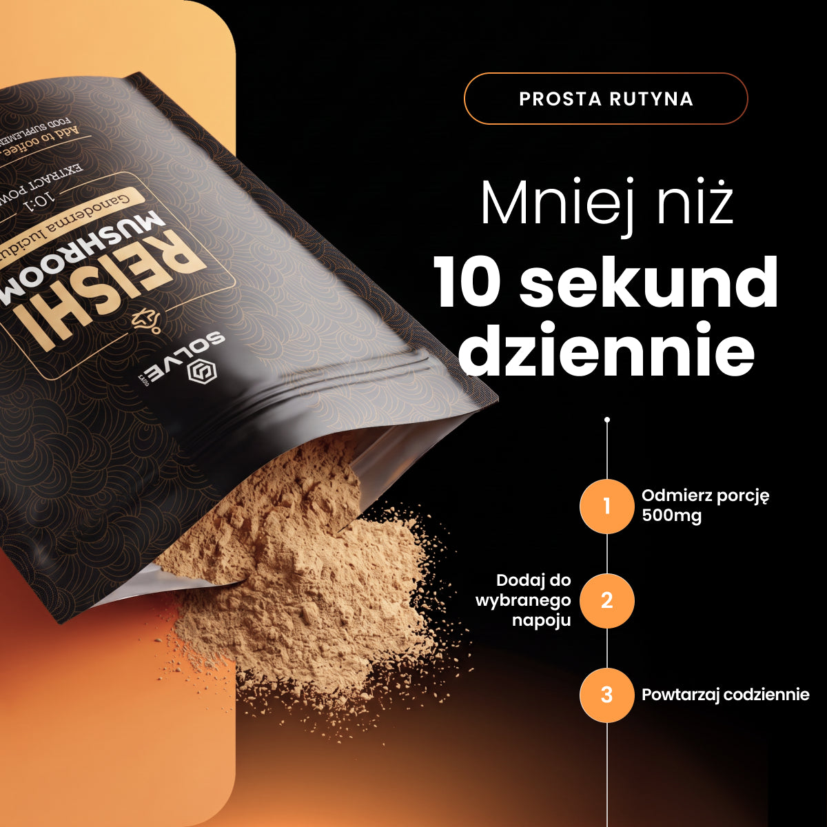 Reishi (Lakownica żółtawa) – Ekstrakt DER 10:1 | Proszek – zdjęcie 11