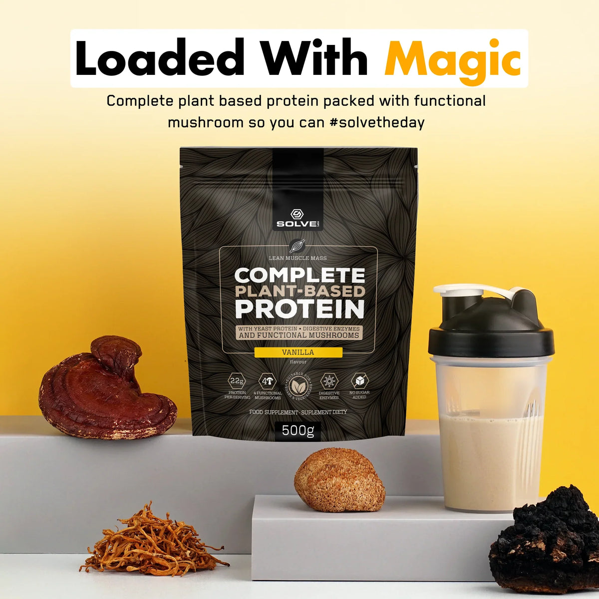 Complete Plant-based Protein – Wegańska odżywka białkowa, 500 g – zdjęcie 27