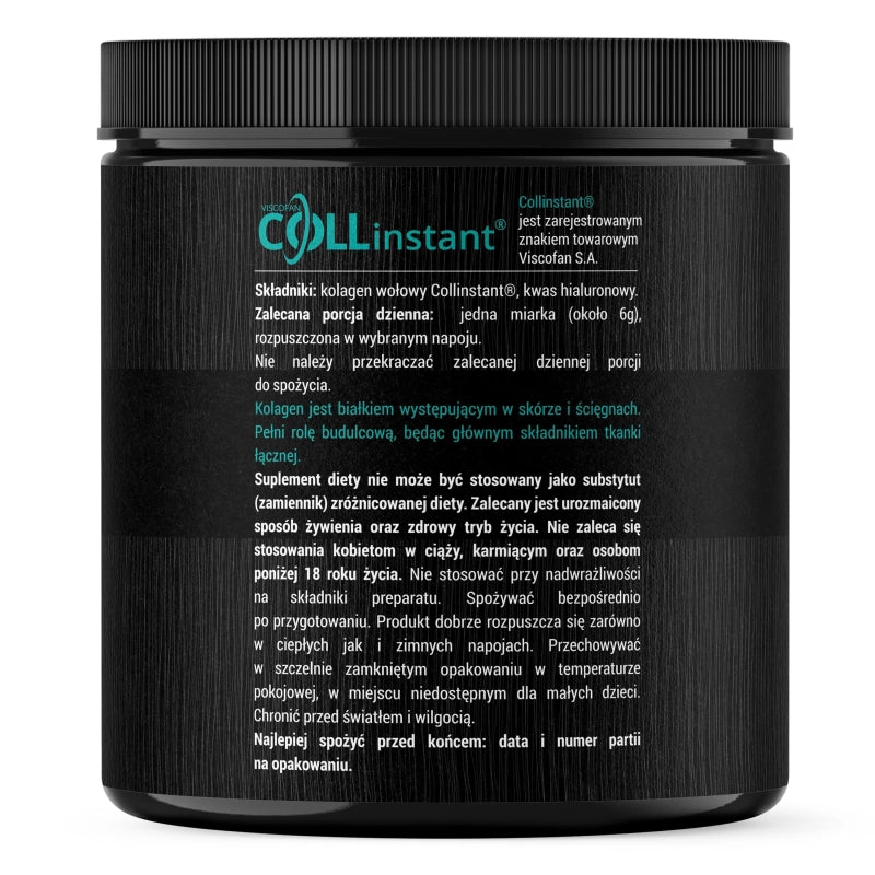 Collagen Peptides – Hydrolizowany kolagen wołowy w proszku, 180 g – zdjęcie 3