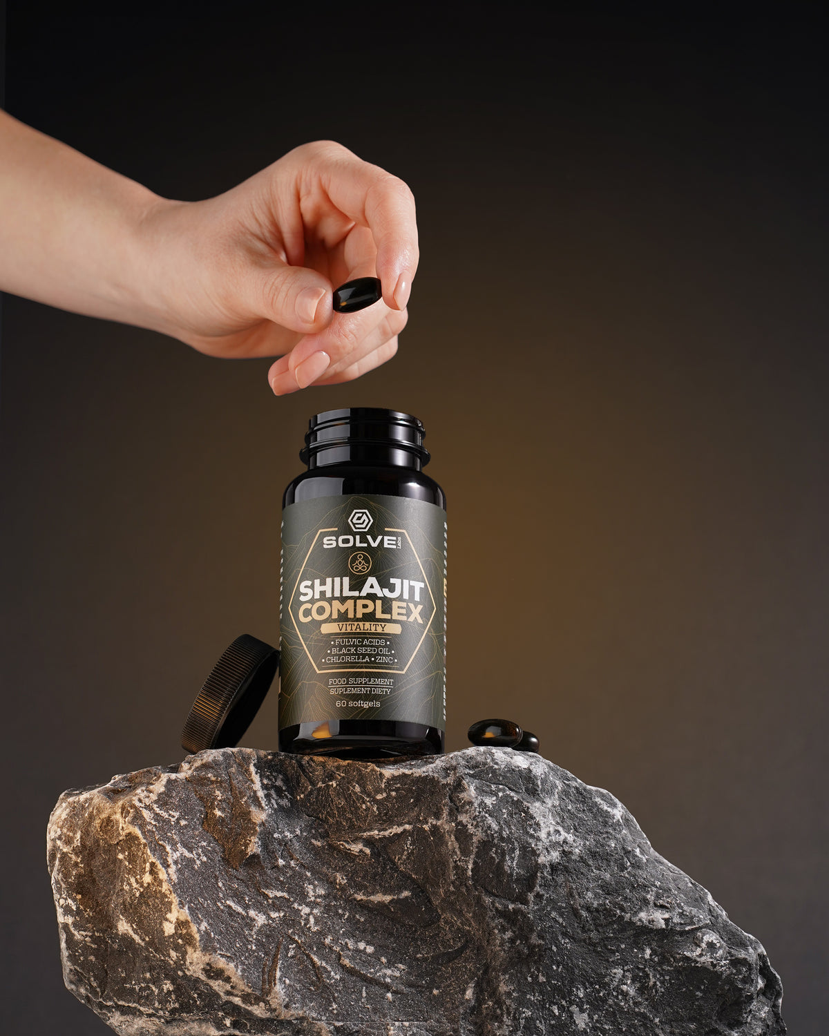 Shilajit Complex — kapsułka i opakowanie