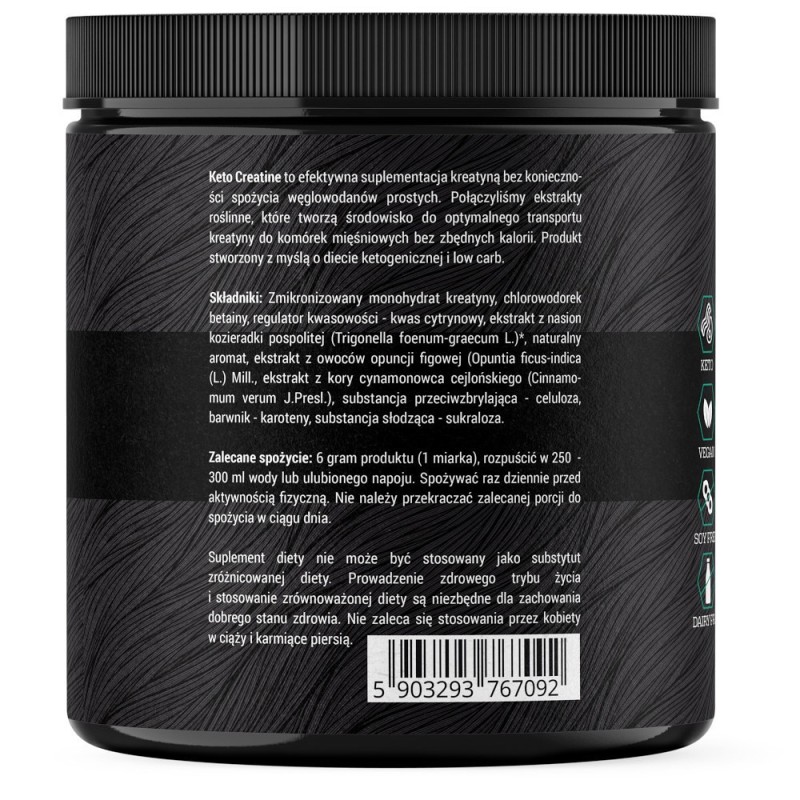 Kreatyna Keto Creatine 240g