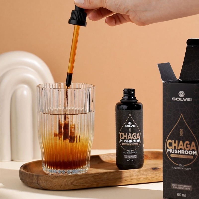 Błyskoporek podkorowy (Chaga) w kroplach 60ML
