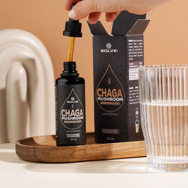 Błyskoporek podkorowy (Chaga) w kroplach 60ML