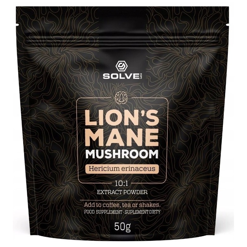 Soplówka Jeżowata (Lion's Mane) mushroom powder 10:1