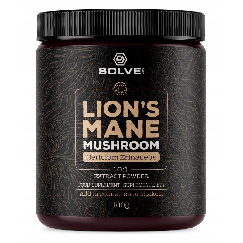 Soplówka Jeżowata (Lion's Mane) mushroom powder 10:1
