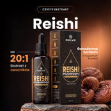 Reishi (Lakownica żółtawa) – Ekstrakt DER 20:1 | Krople (60 ml) – zdjęcie 2