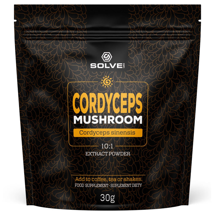 Cordyceps (Maczużnik chiński) – Ekstrakt DER 10:1 | Proszek (30g / 50g / 100g)