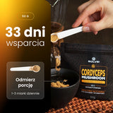 Cordyceps (Maczużnik chiński) – Ekstrakt DER 10:1 | Proszek – zdjęcie 7