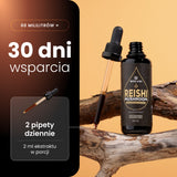 Reishi (Lakownica żółtawa) – Ekstrakt DER 20:1 | Krople (60 ml) – zdjęcie 4