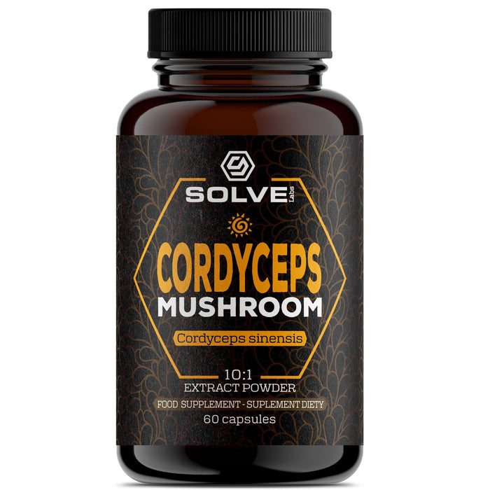 Cordyceps (Maczużnik chiński) – Ekstrakt DER 10:1 | Kapsułki (60 kaps.)