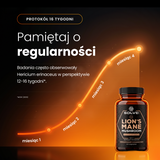 Soplówka Jeżowata (Lion's Mane) – Ekstrakt DER 10:1 | Kapsułki – zdjęcie 6