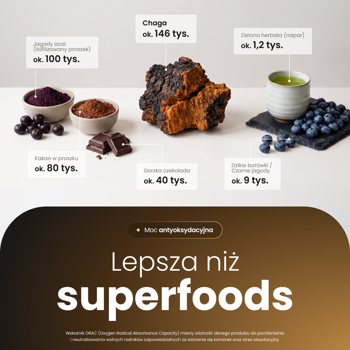 Chaga (Czaga, Błyskoporek podkorowy) – Ekstrakt DER 15:1 | Krople – zdjęcie 5