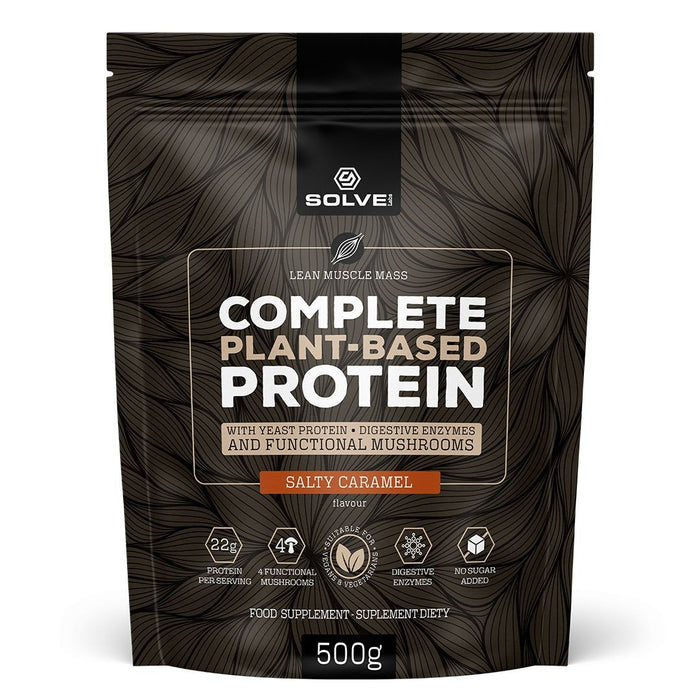 Complete Plant-based Protein – Wegańska odżywka białkowa z kompleksem enzymów trawiennych DigeZyme®, 500 g