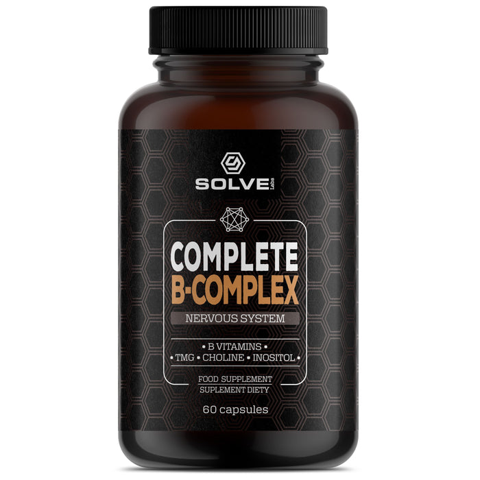 Complete B-Complex – Kompleks 8 witamin z grupy B, 60 kaps.