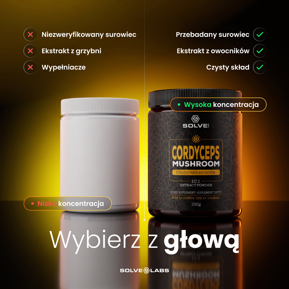 Cordyceps (Maczużnik chiński) – Ekstrakt DER 10:1 | Proszek – zdjęcie 12