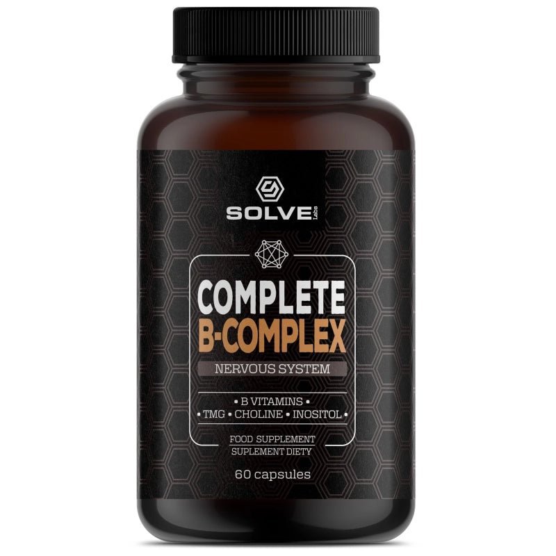 Complete B-Complex – Kompleks 8 witamin z grupy B, 60 kaps. – zdjęcie 5