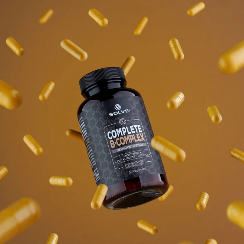 Complete B-Complex – Kompleks 8 witamin z grupy B, 60 kaps. – zdjęcie 2