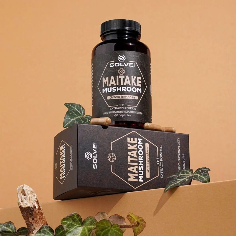 Maitake (Żagwica Listkowata) – Ekstrakt 10:1, kapsułki – zdjęcie 2