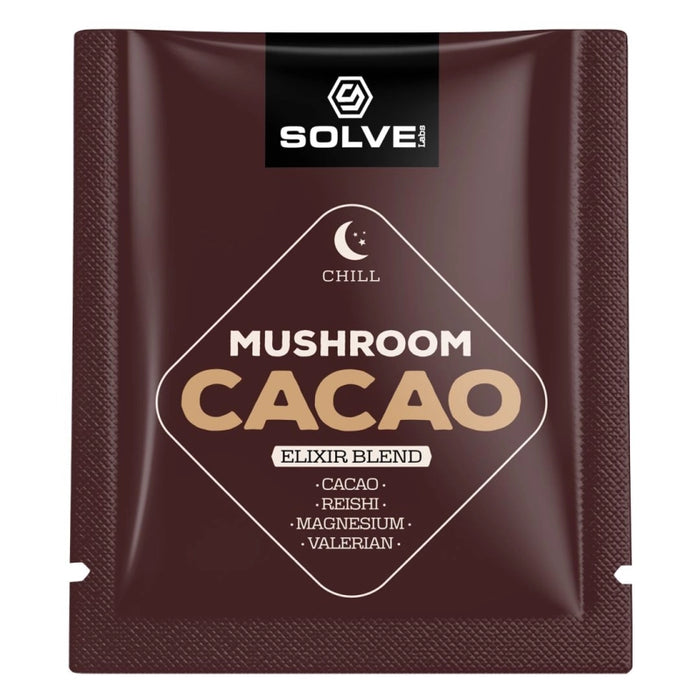 Kakao z grzybami Reishi i magnezem | Mushroom Cacao w saszetkach