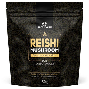 Reishi (Lakownica żółtawa) – Ekstrakt DER 10:1 | Proszek - 50g