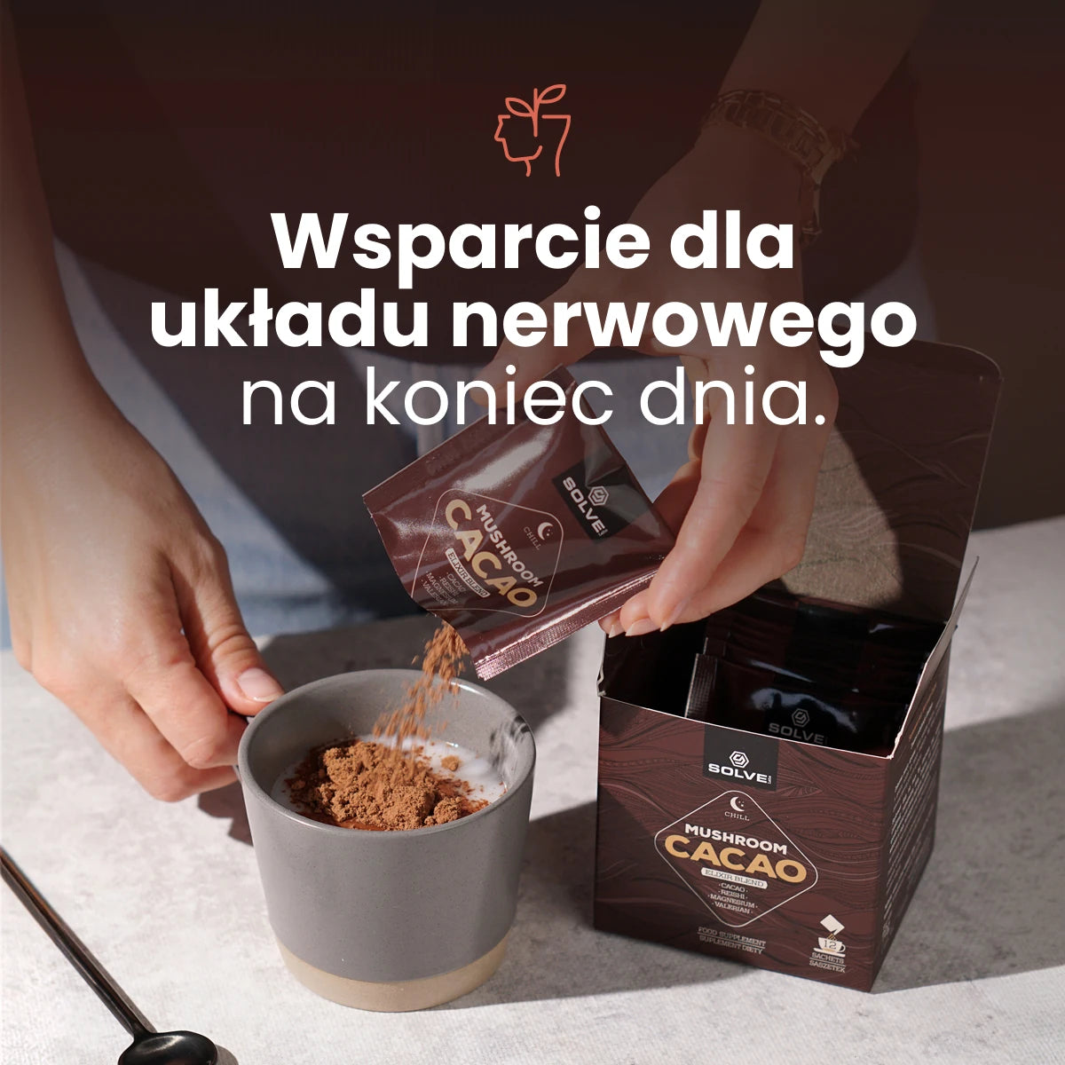 Mushroom Cacao — wsparcie układu nerwowego