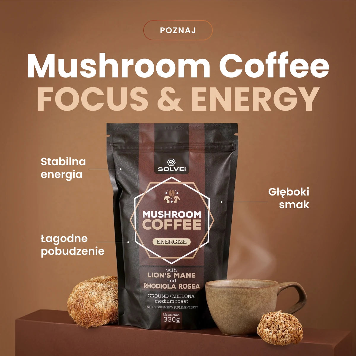Mushroom Coffee FOCUS & ENERGY — 1