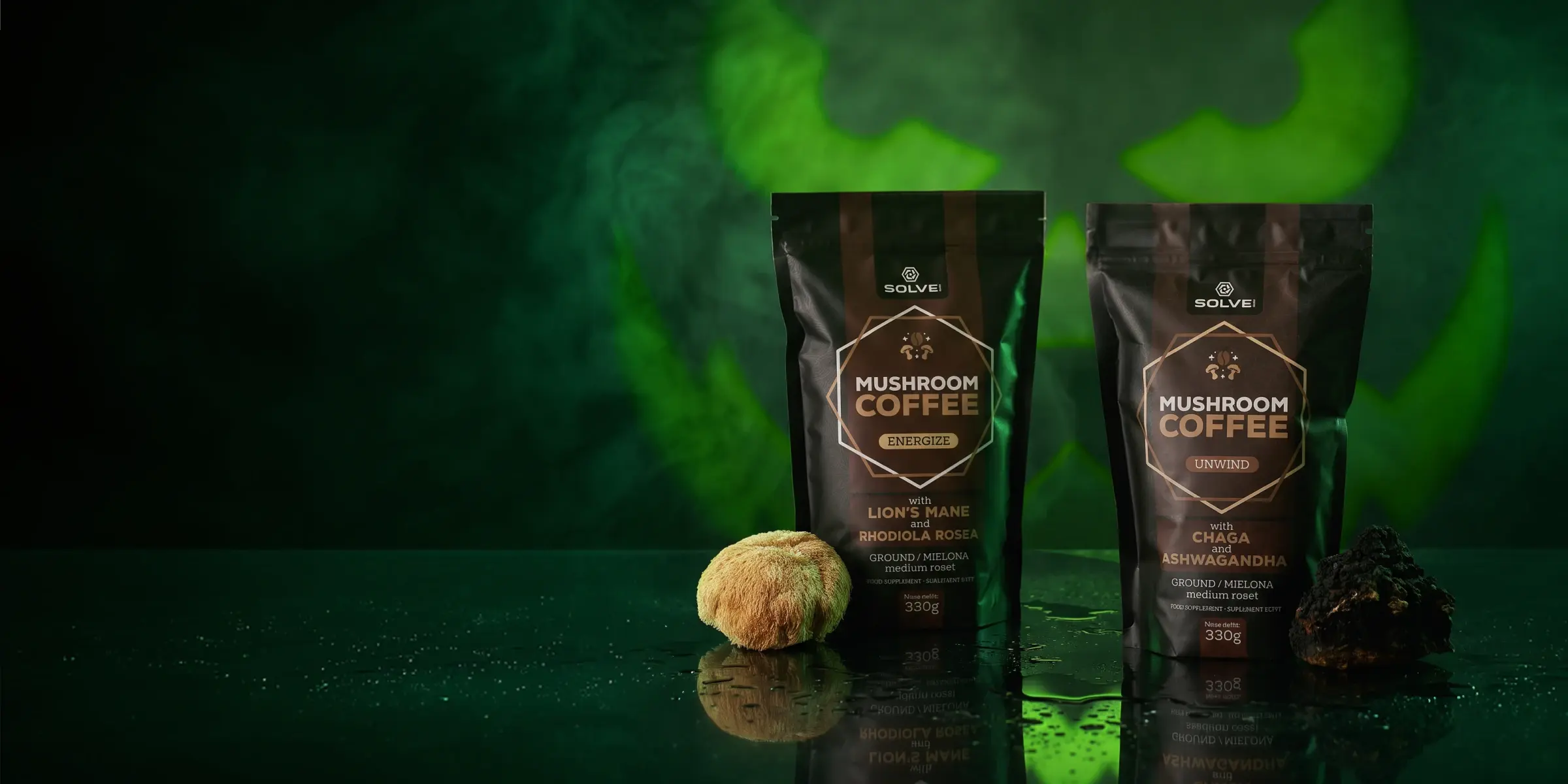 Mushroom Coffee Solve Labs — Halloween