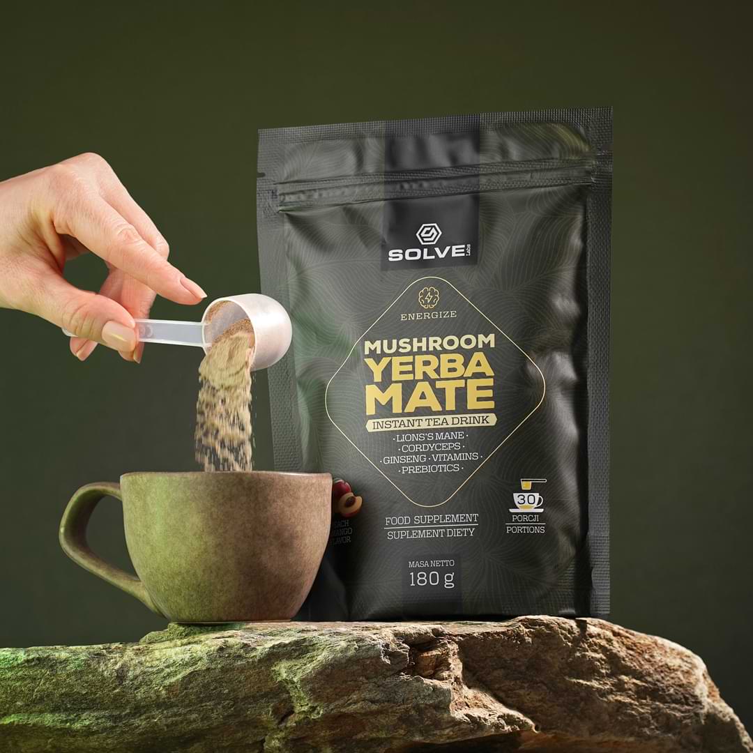 Yerba Mate z grzybami