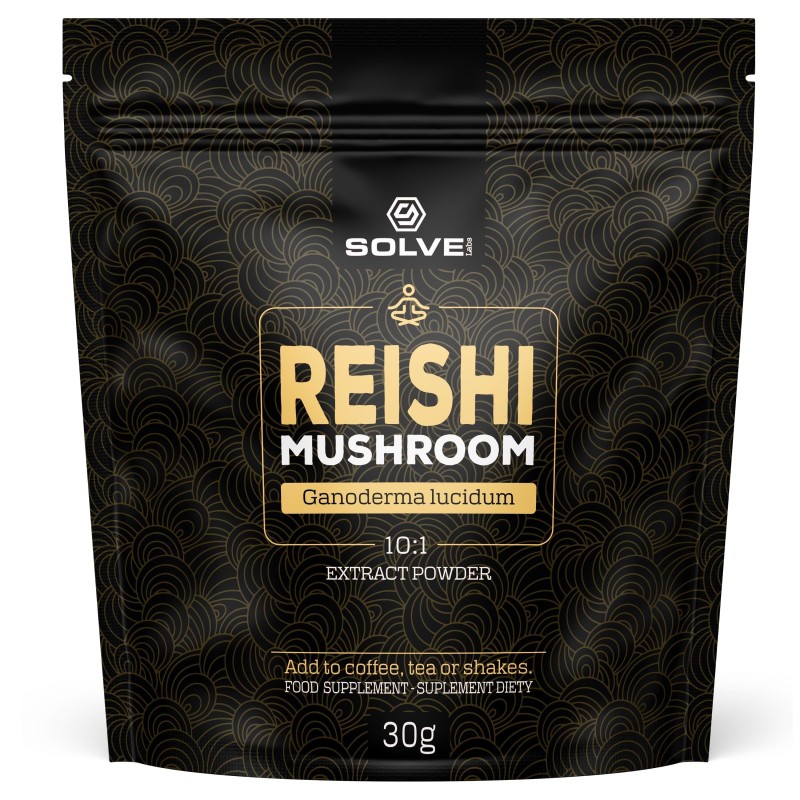 Reishi (Ganoderma lucidum) 10:1 Mushroom Powder (Pojemność: 100g)