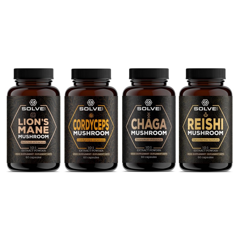 Zestaw Grzyby w kapsułkach