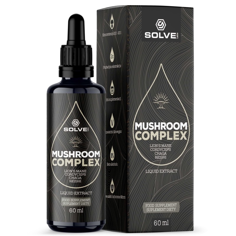 Mushroom Complex (4 grzyby) w kroplach 60ML